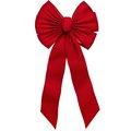 Holiday Trims Red 7 Loop Christmas Indoor Christmas Decor 7355ACE